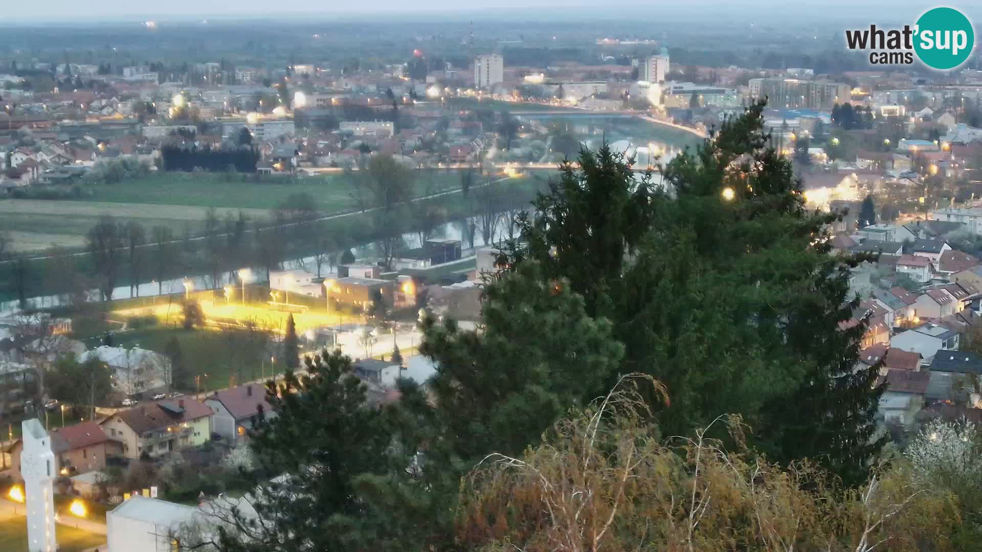 Webcam Karlovac Dubovac Castle – Live View of Karlovac’s Historic Landmark