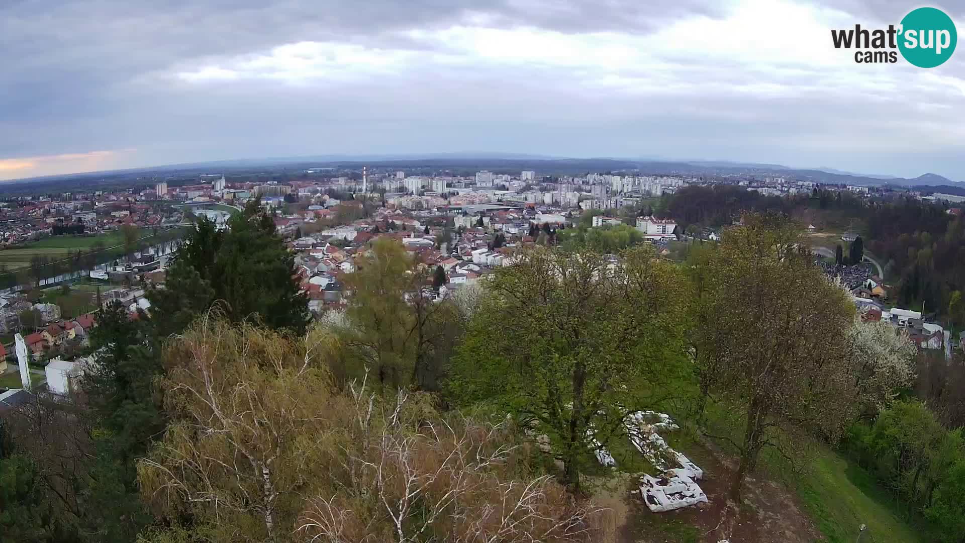 Webcam Karlovac Dubovac Castle – Live View of Karlovac’s Historic Landmark