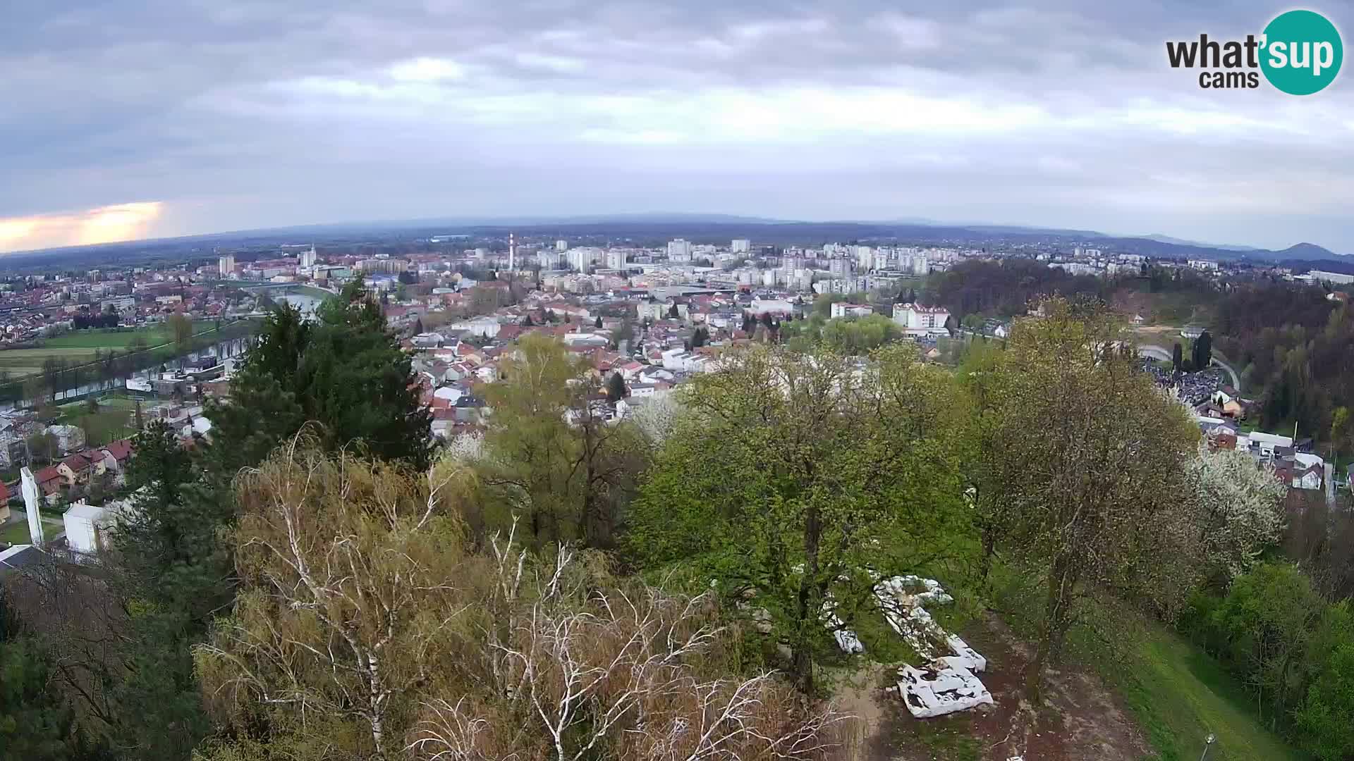 Webcam Karlovac Château Dubovac – Vue en direct de ce monument historique