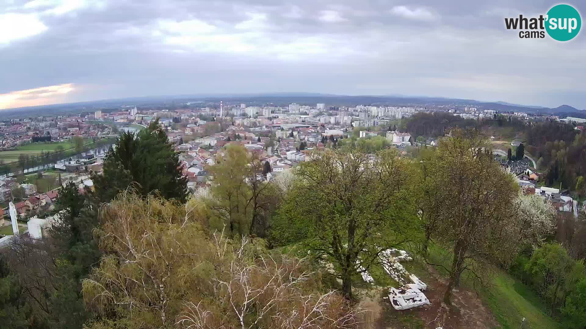 Webcam Karlovac Château Dubovac – Vue en direct de ce monument historique
