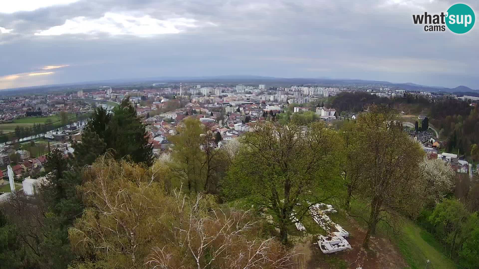 Webcam Karlovac Château Dubovac – Vue en direct de ce monument historique