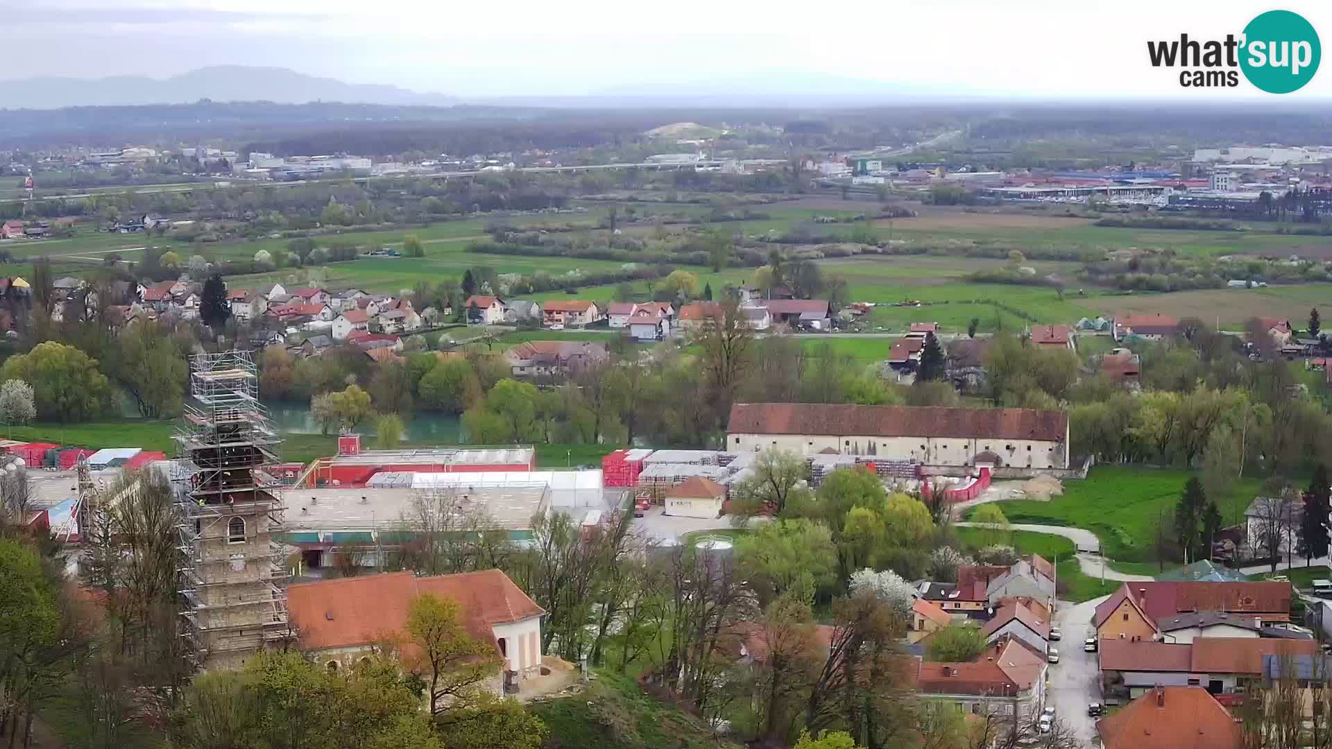 Webcam Karlovac Dubovac Castle – Live View of Karlovac’s Historic Landmark