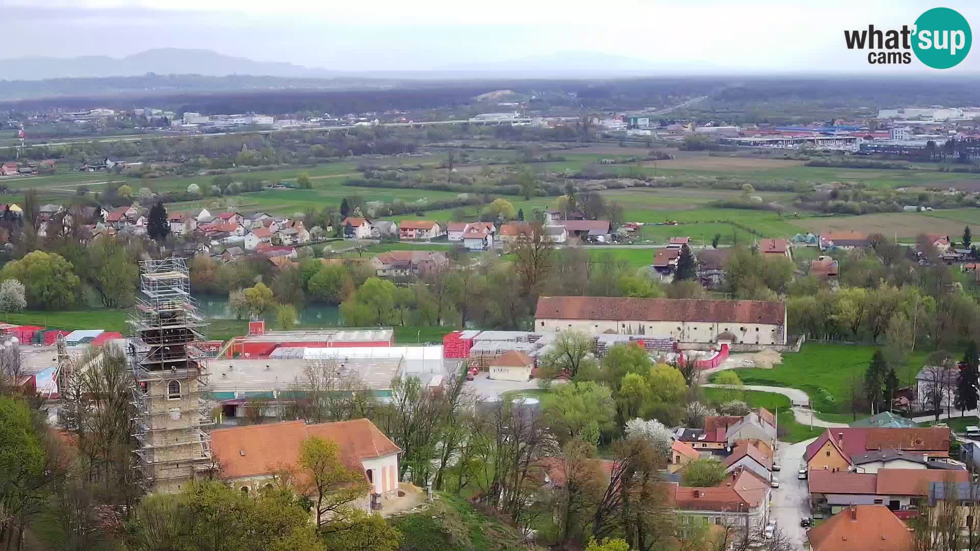 Web kamera Karlovac – Dvorac Dubovac uživo