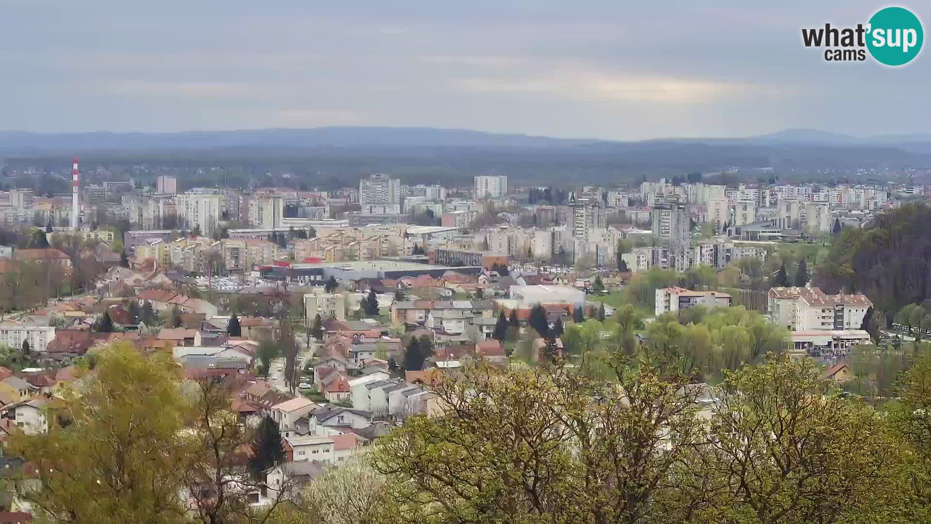 Webcam Karlovac Château Dubovac – Vue en direct de ce monument historique