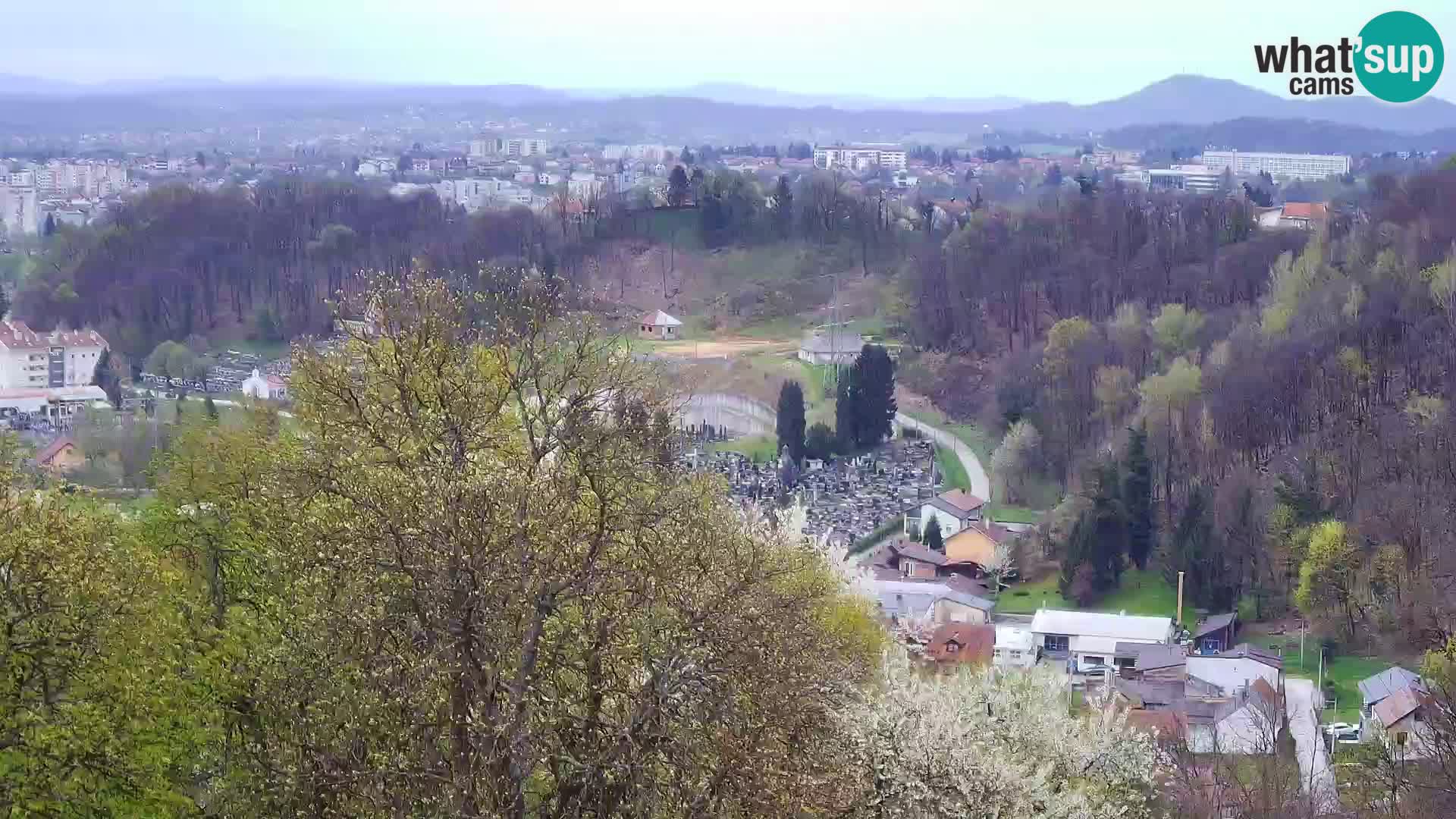 Webcam Karlovac Château Dubovac – Vue en direct de ce monument historique
