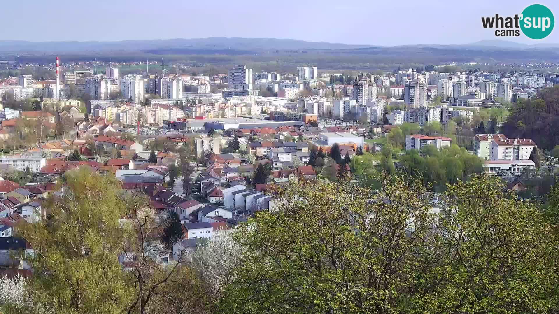 Webcam Karlovac Château Dubovac – Vue en direct de ce monument historique