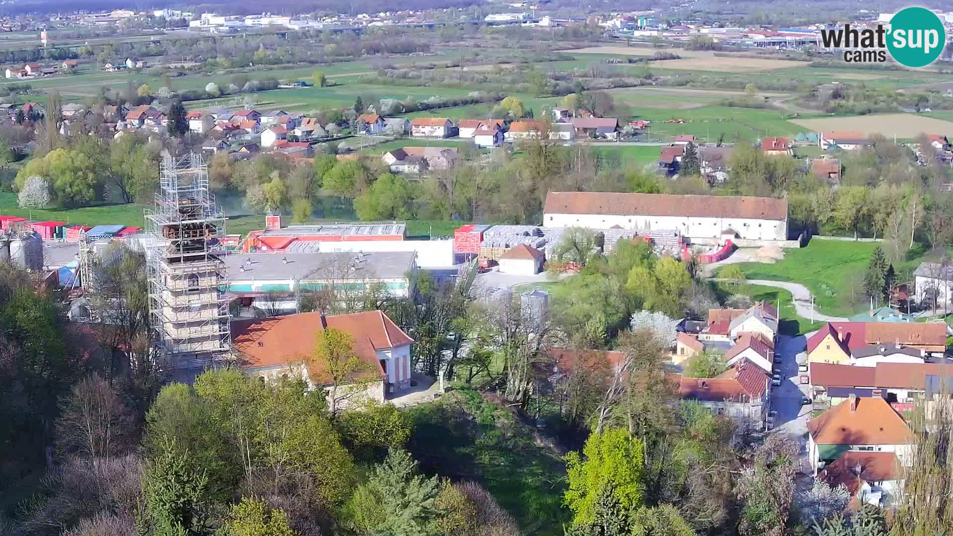 Webcam Karlovac Dubovac Castle – Live View of Karlovac’s Historic Landmark