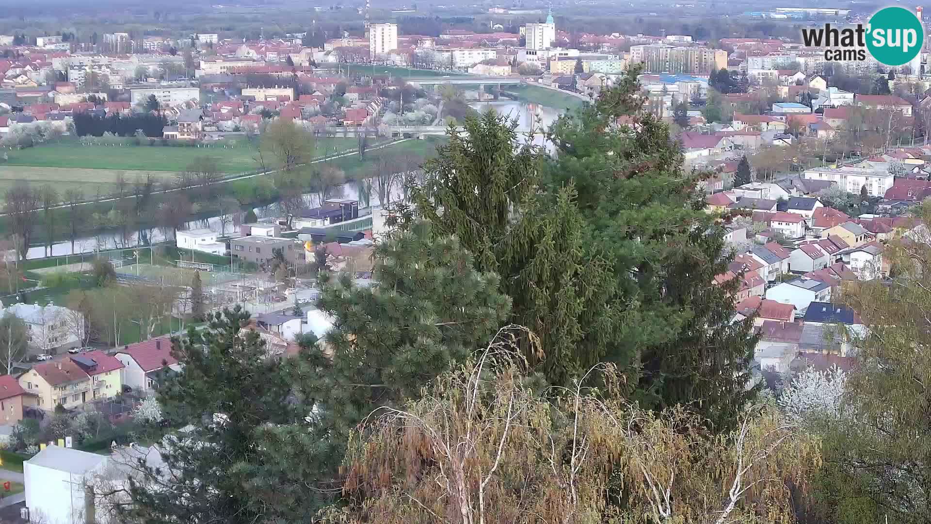 Webcam Karlovac Dubovac Castle – Live View of Karlovac’s Historic Landmark
