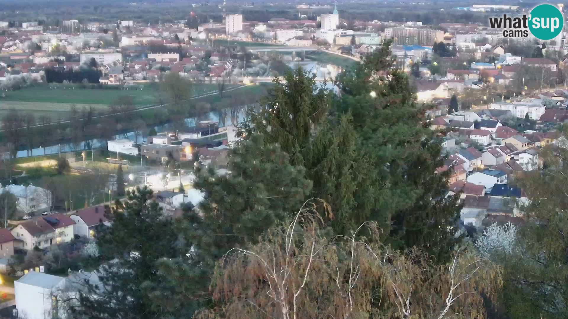 Webcam Karlovac Dubovac Castle – Live View of Karlovac’s Historic Landmark