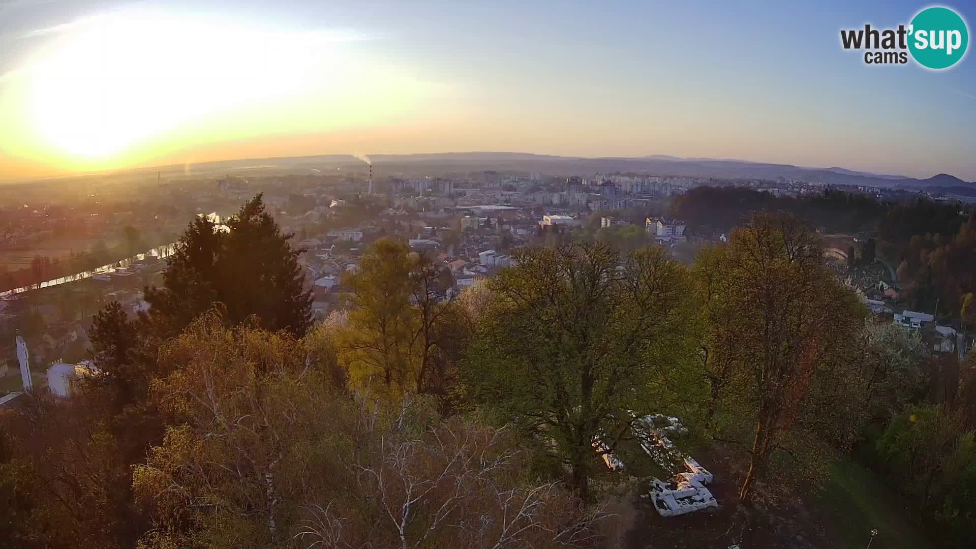 Webcam Karlovac Dubovac Castle – Live View of Karlovac’s Historic Landmark