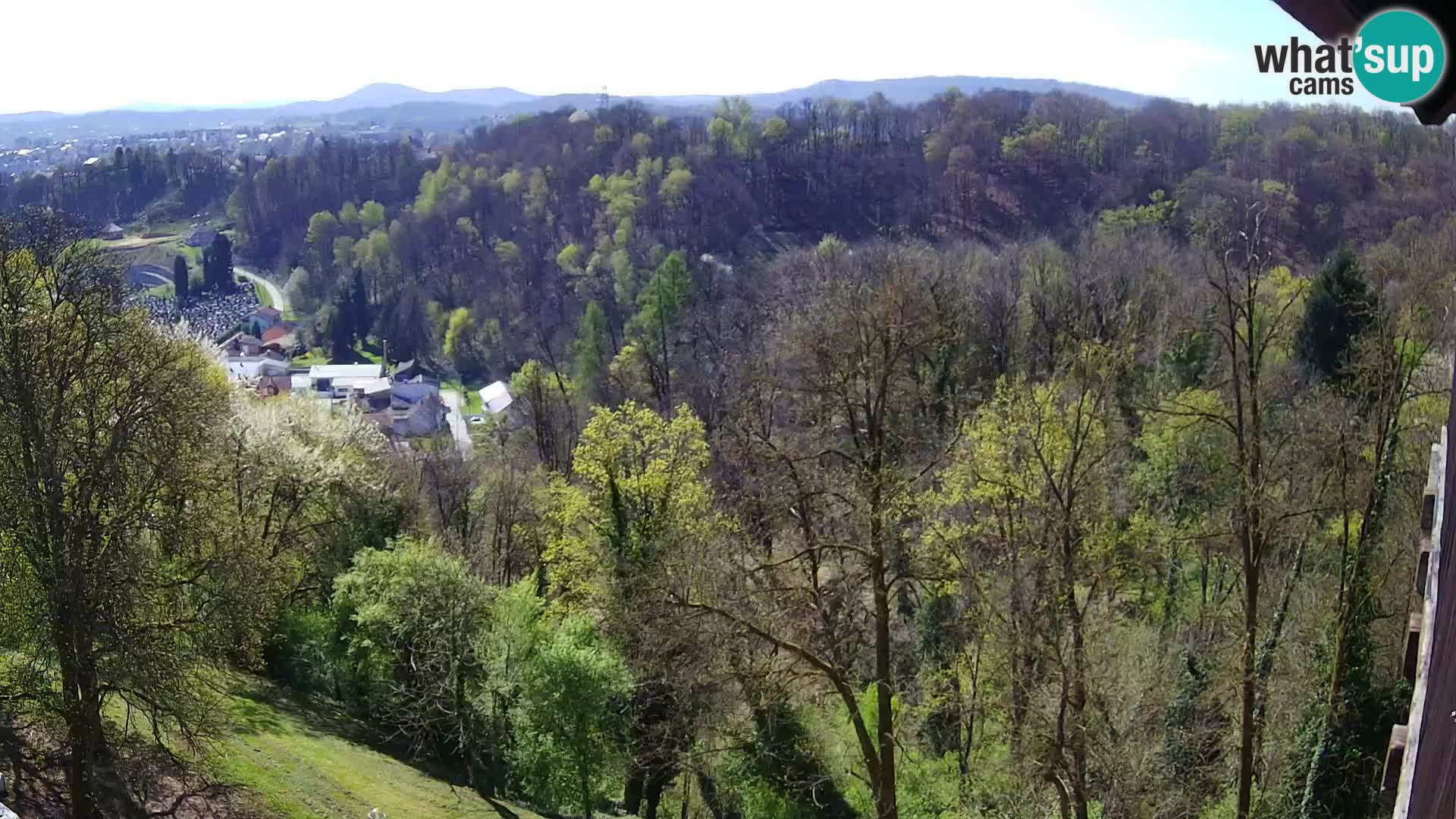 Webcam Castello Dubovac Karlovac – Vista Live sul Castello Storico