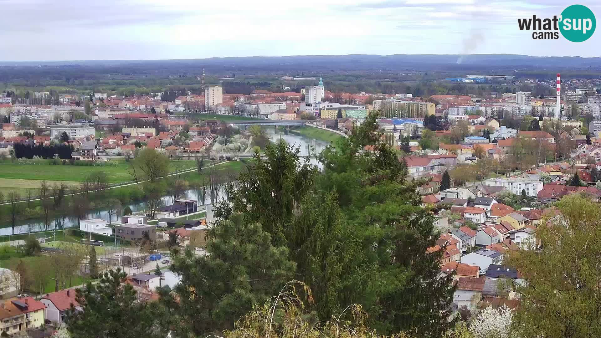 Web kamera Karlovac – Dvorac Dubovac uživo