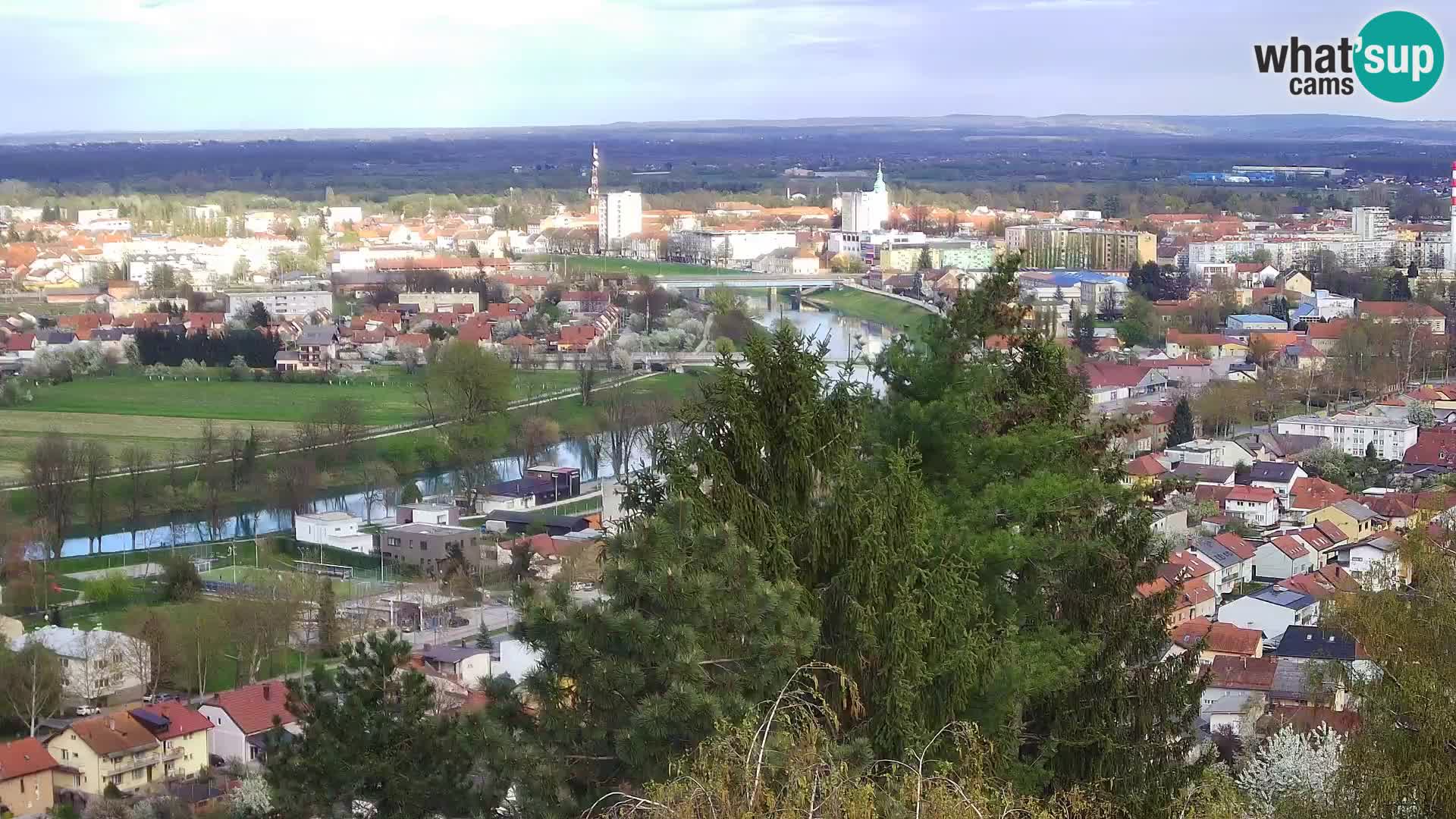 Webcam Karlovac Château Dubovac – Vue en direct de ce monument historique