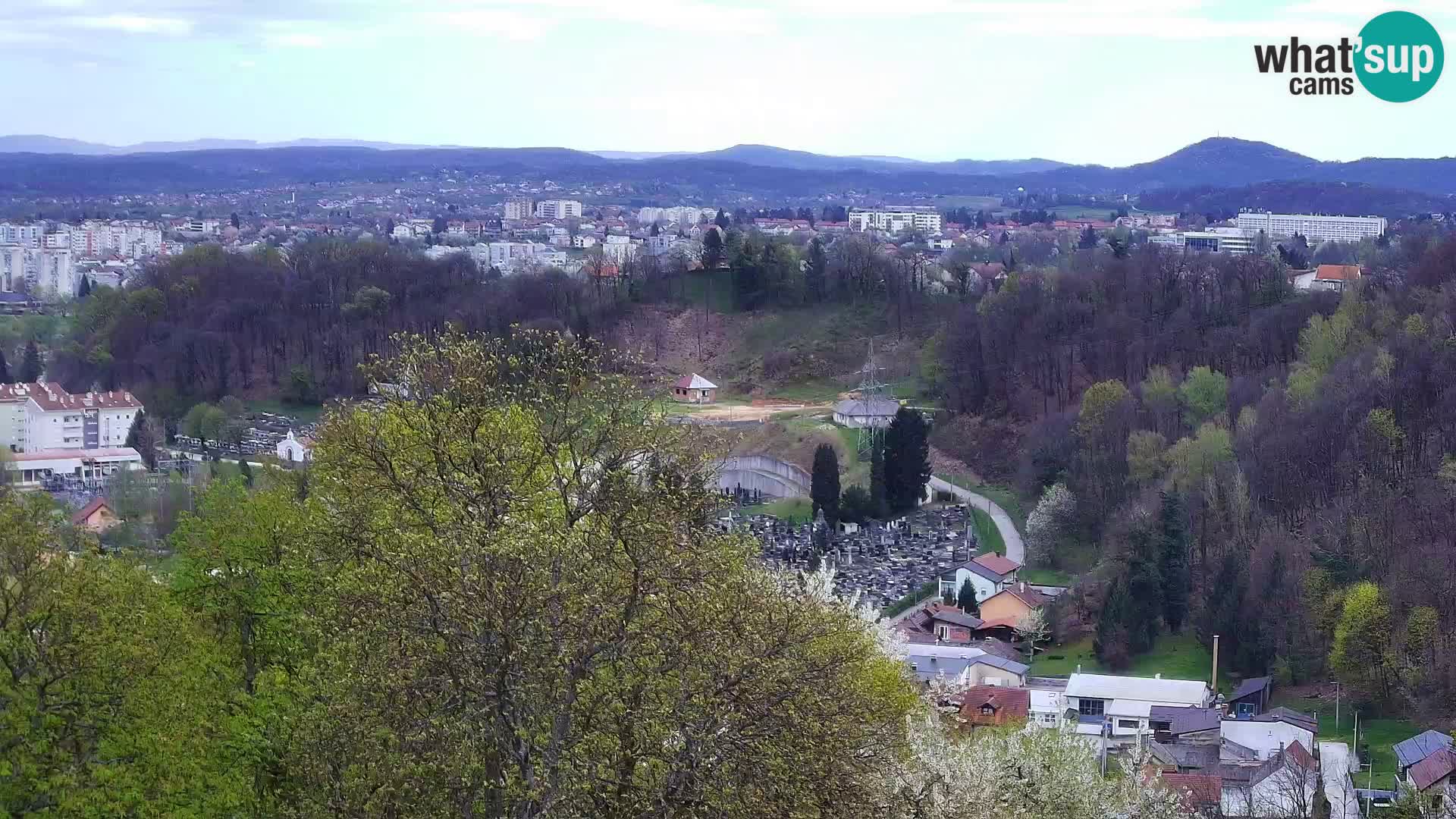Webcam Karlovac Château Dubovac – Vue en direct de ce monument historique