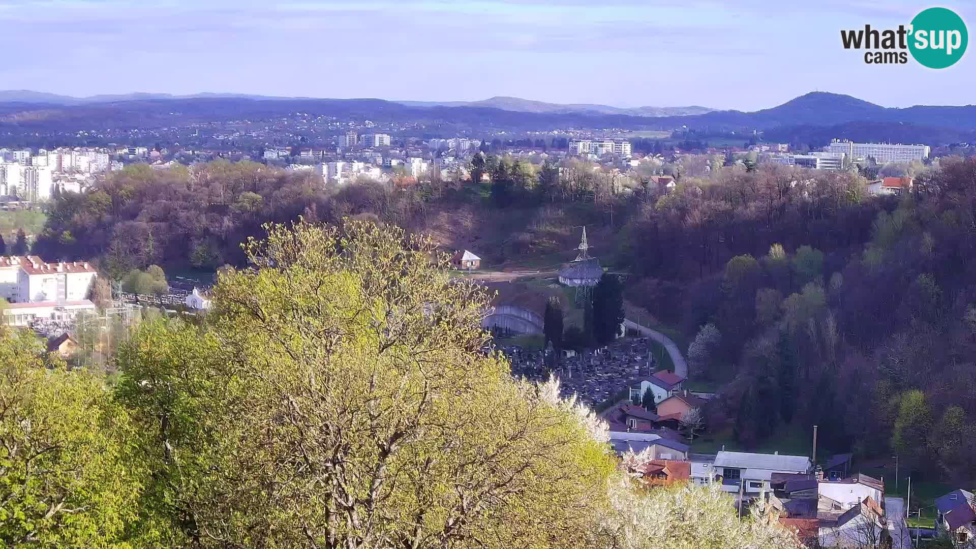 Web kamera Karlovac – Dvorac Dubovac uživo