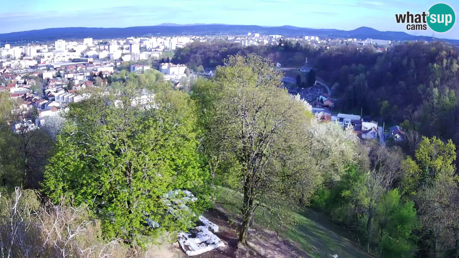 Webcam Karlovac Château Dubovac – Vue en direct de ce monument historique