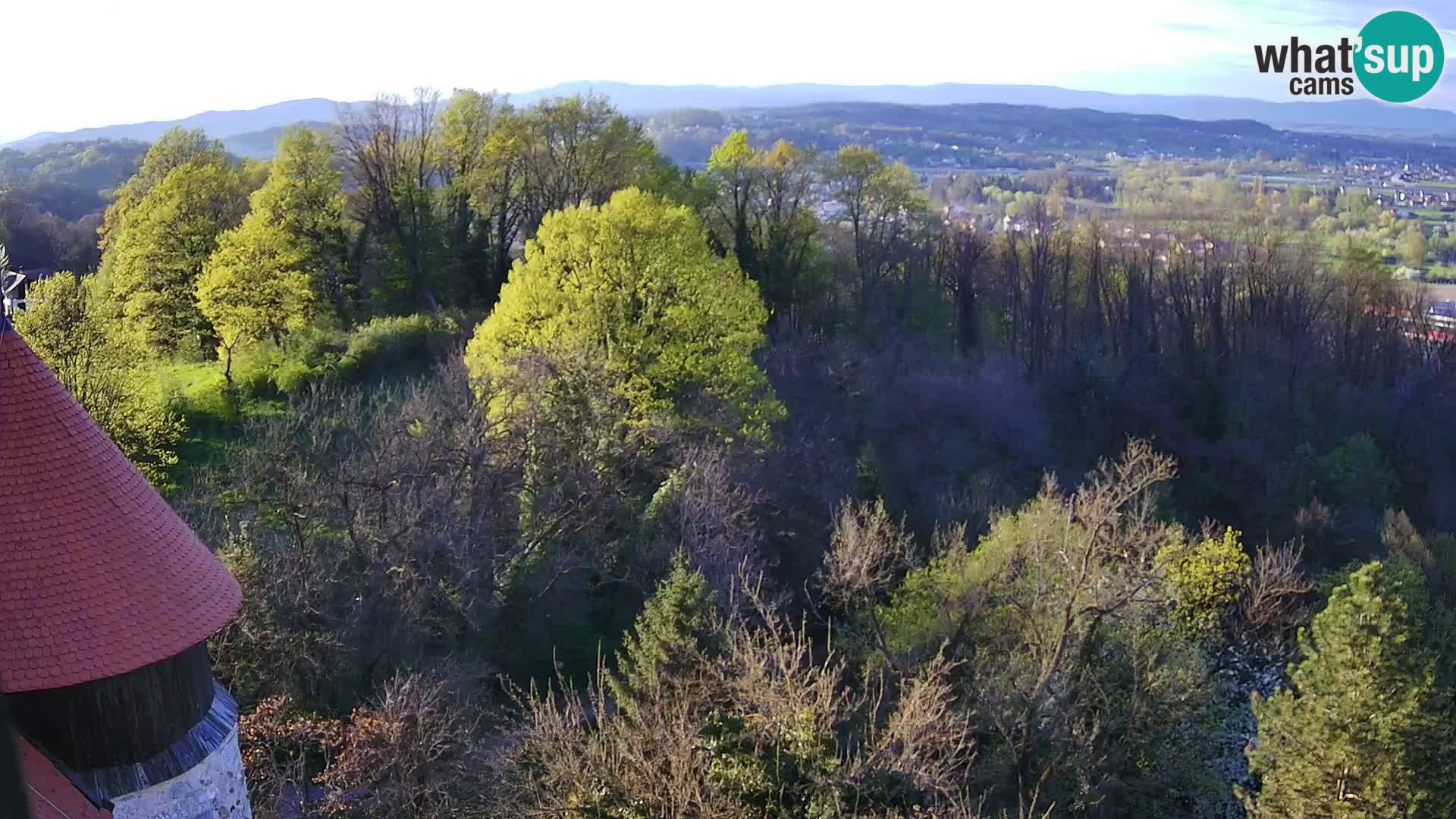 Spletna kamera Karlovac Dubovac grad – Pogled v živo na zgodovinsko znamenitost Karlovca