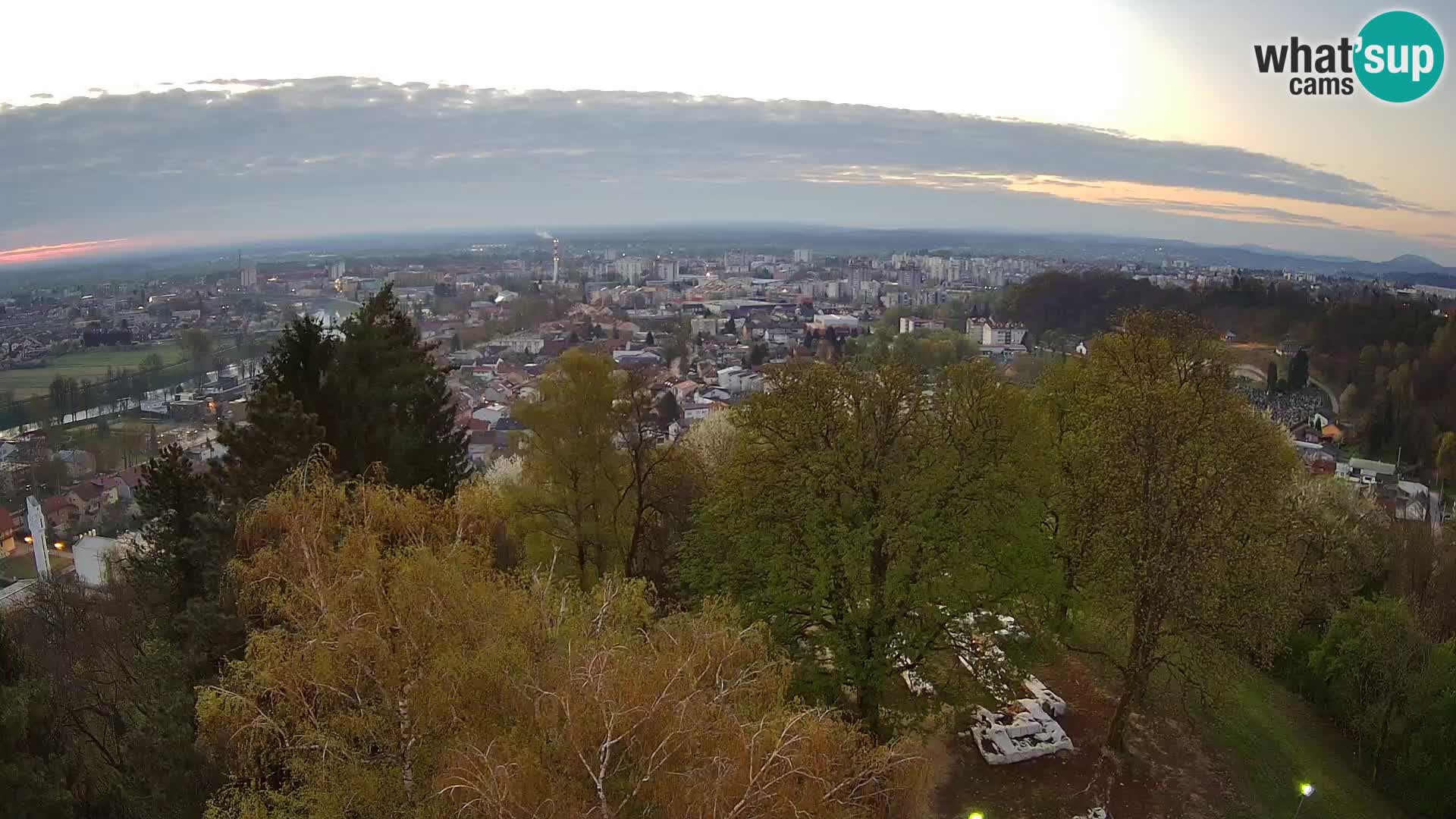 Webcam Karlovac Château Dubovac – Vue en direct de ce monument historique