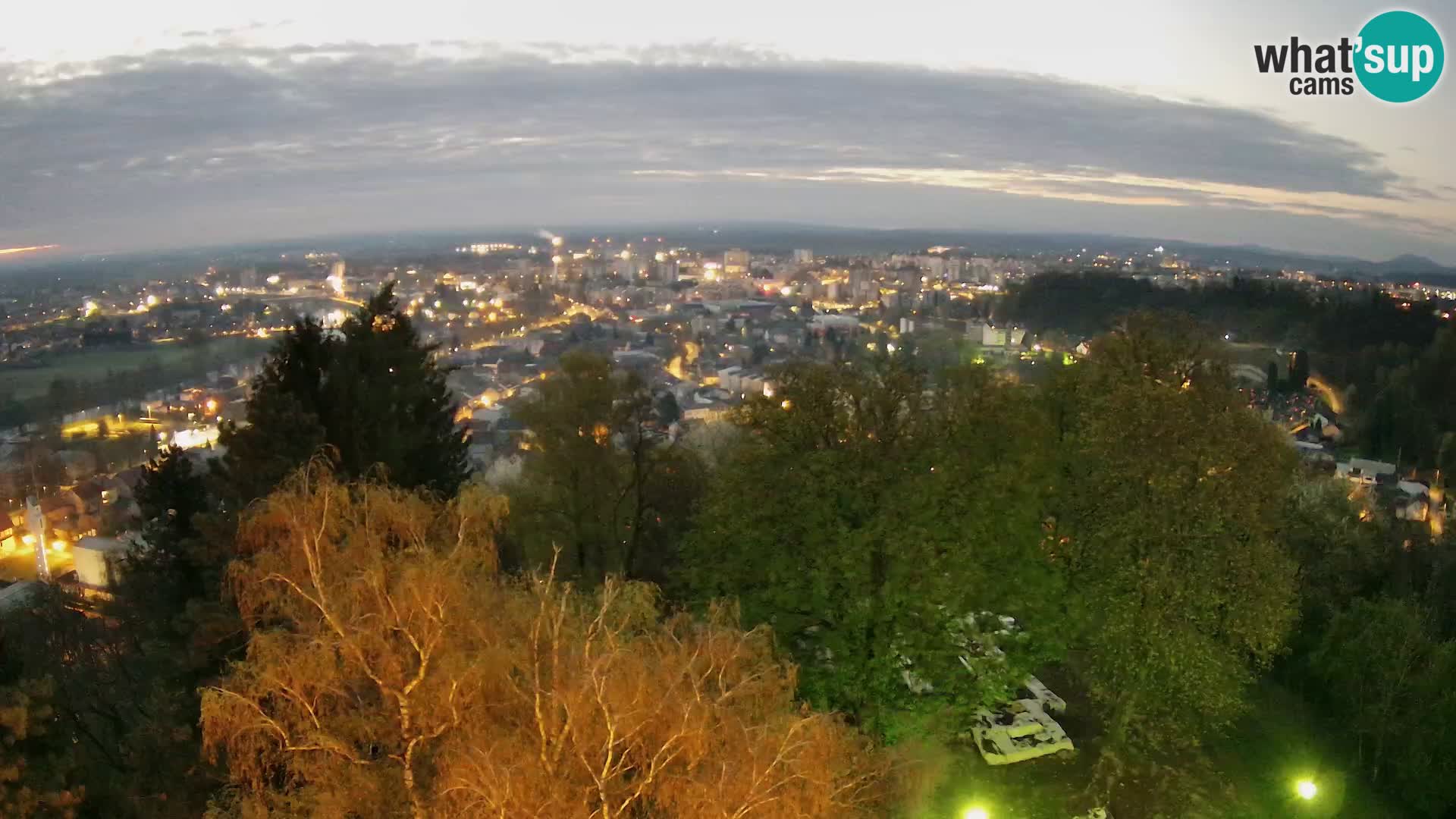 Webcam Karlovac Château Dubovac – Vue en direct de ce monument historique