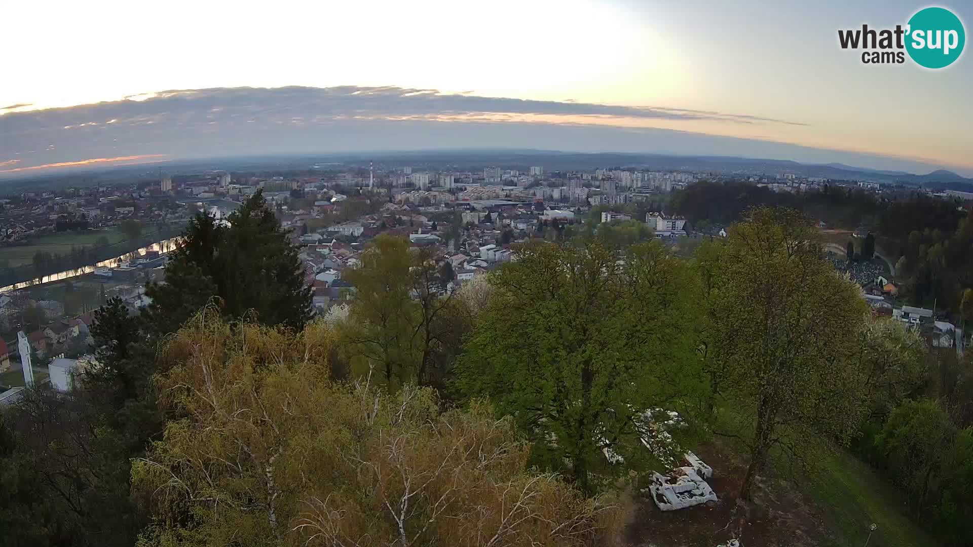 Webcam Karlovac Dubovac Castle – Live View of Karlovac’s Historic Landmark
