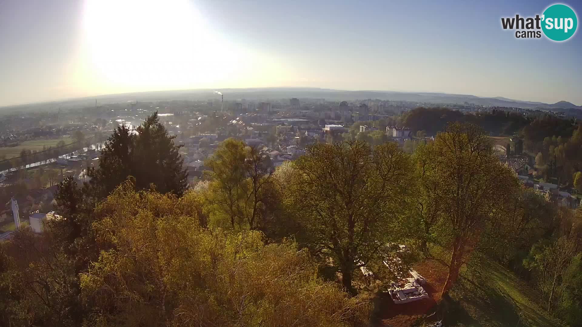 Webcam Karlovac Château Dubovac – Vue en direct de ce monument historique