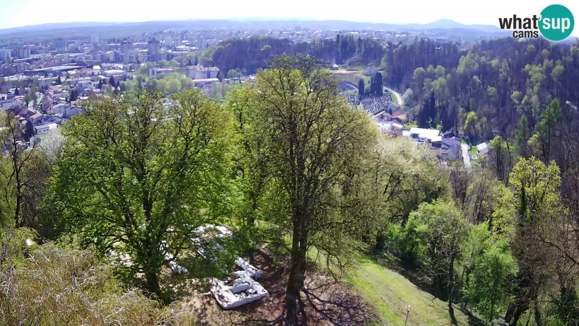 Webcam Karlovac Dubovac Castle – Live View of Karlovac’s Historic Landmark
