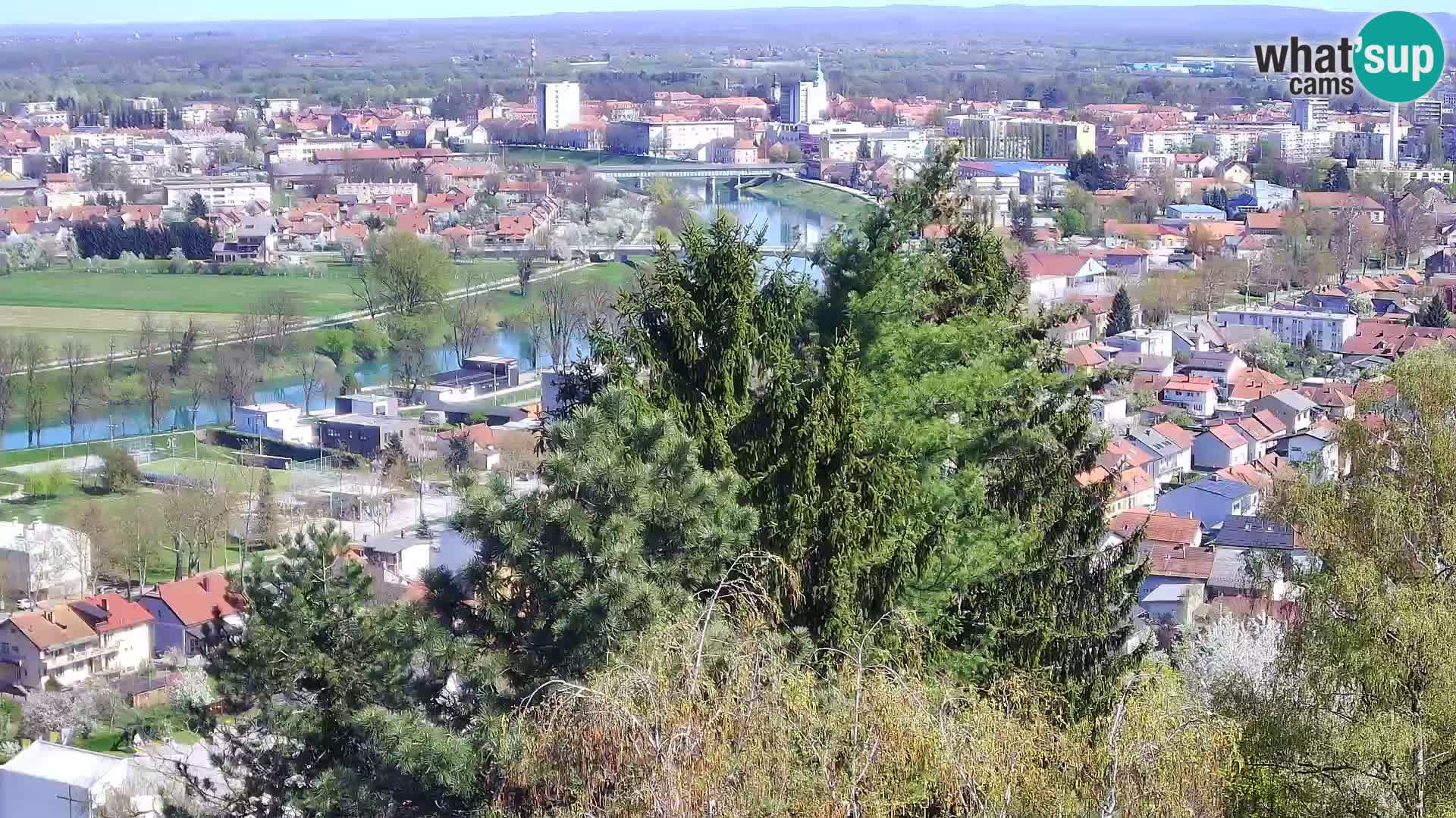 Web kamera Karlovac – Dvorac Dubovac uživo