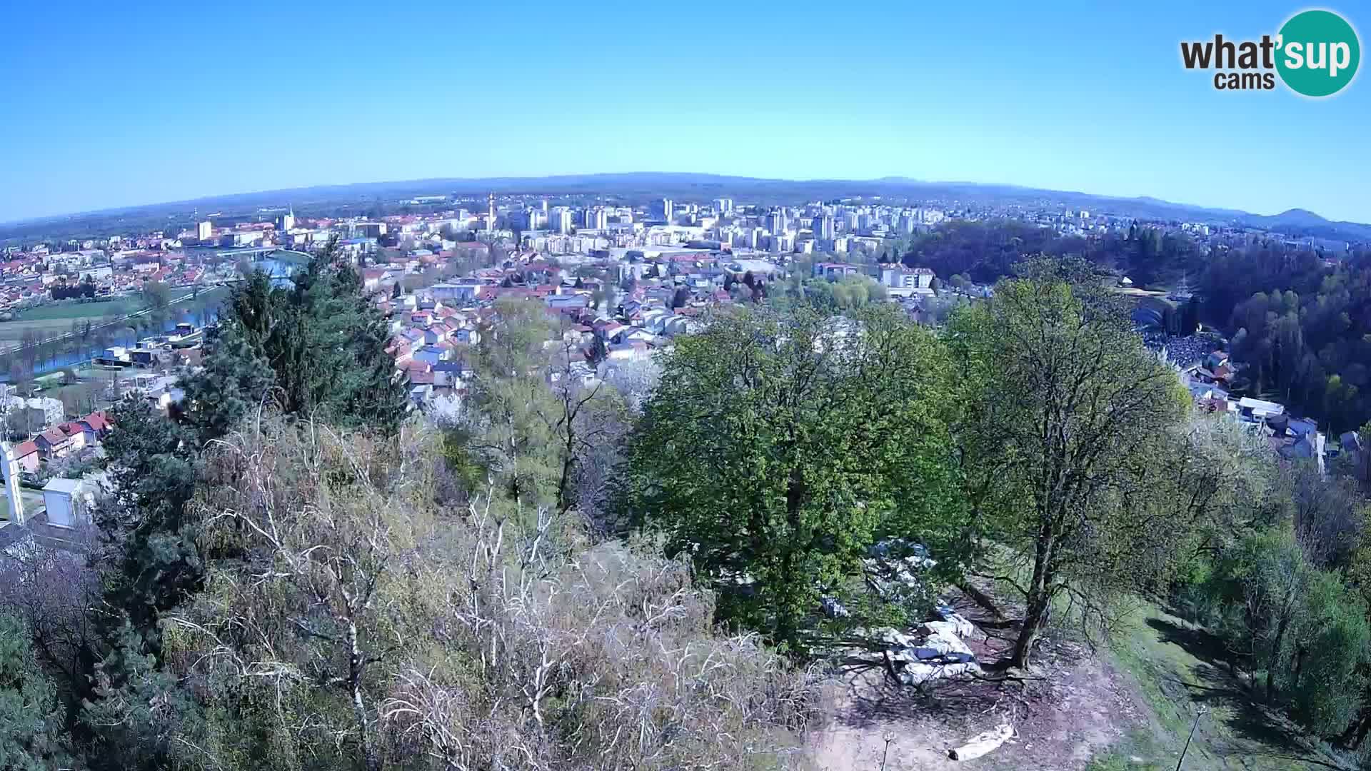 Webcam Castello Dubovac Karlovac – Vista Live sul Castello Storico