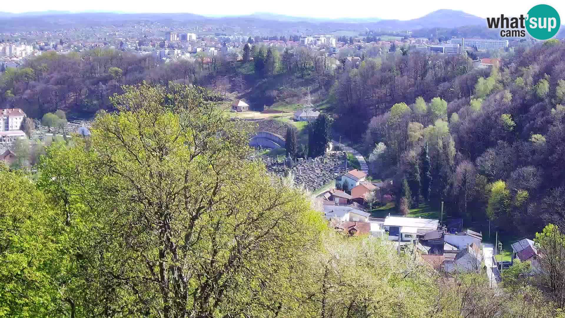 Webcam Karlovac Château Dubovac – Vue en direct de ce monument historique