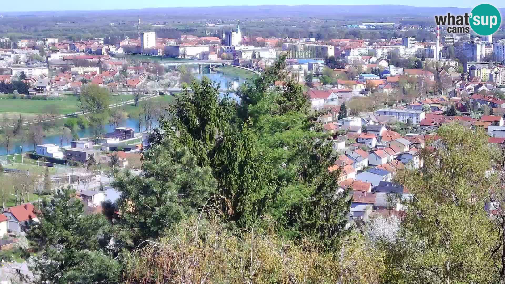 Webcam Karlovac Château Dubovac – Vue en direct de ce monument historique
