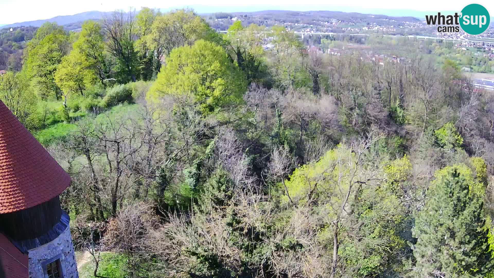 Spletna kamera Karlovac Dubovac grad – Pogled v živo na zgodovinsko znamenitost Karlovca