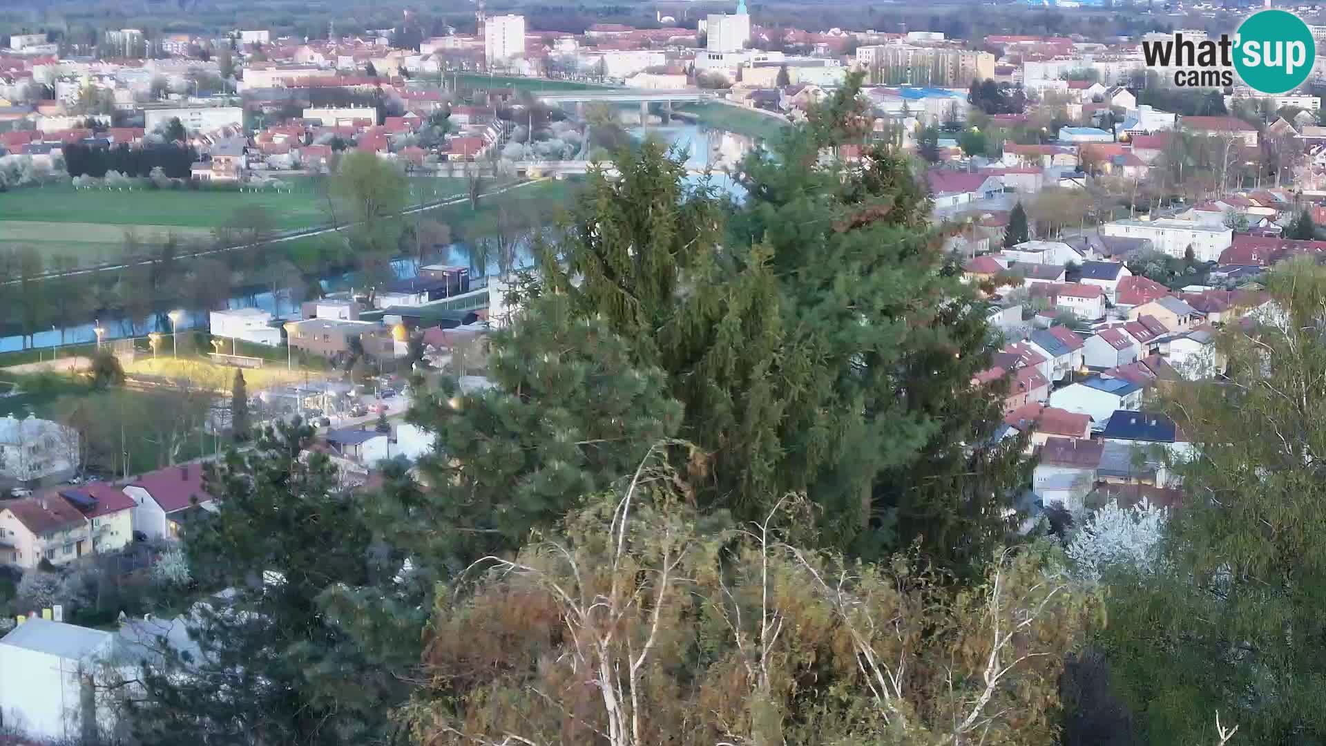 Webcam Karlovac Dubovac Castle – Live View of Karlovac’s Historic Landmark