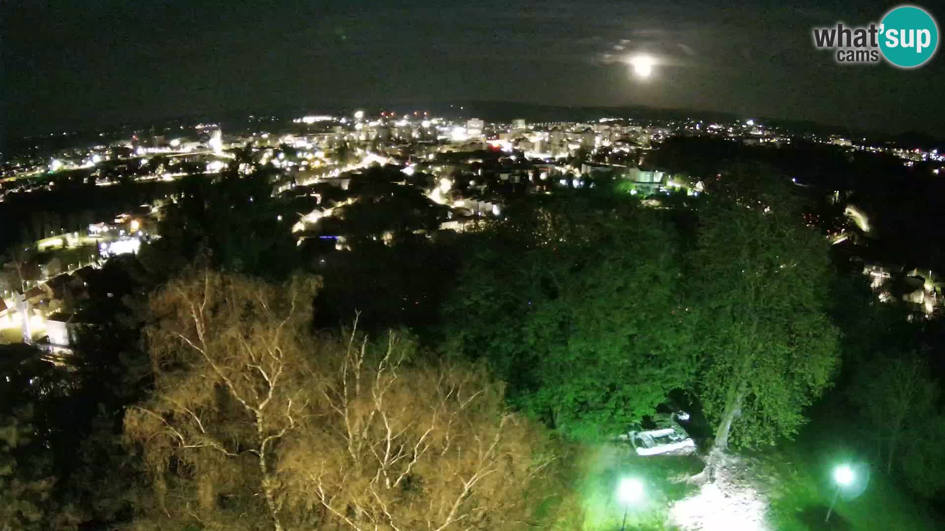 Webcam Karlovac Dubovac Castle – Live View of Karlovac’s Historic Landmark