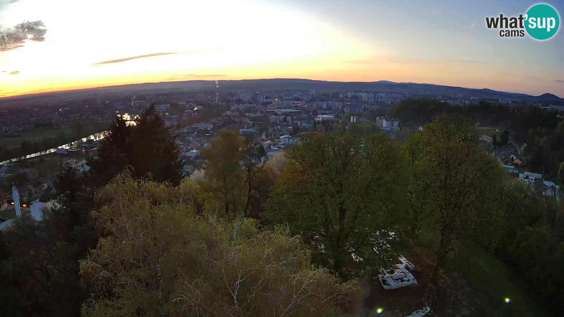 Webcam Karlovac Dubovac Castle – Live View of Karlovac’s Historic Landmark