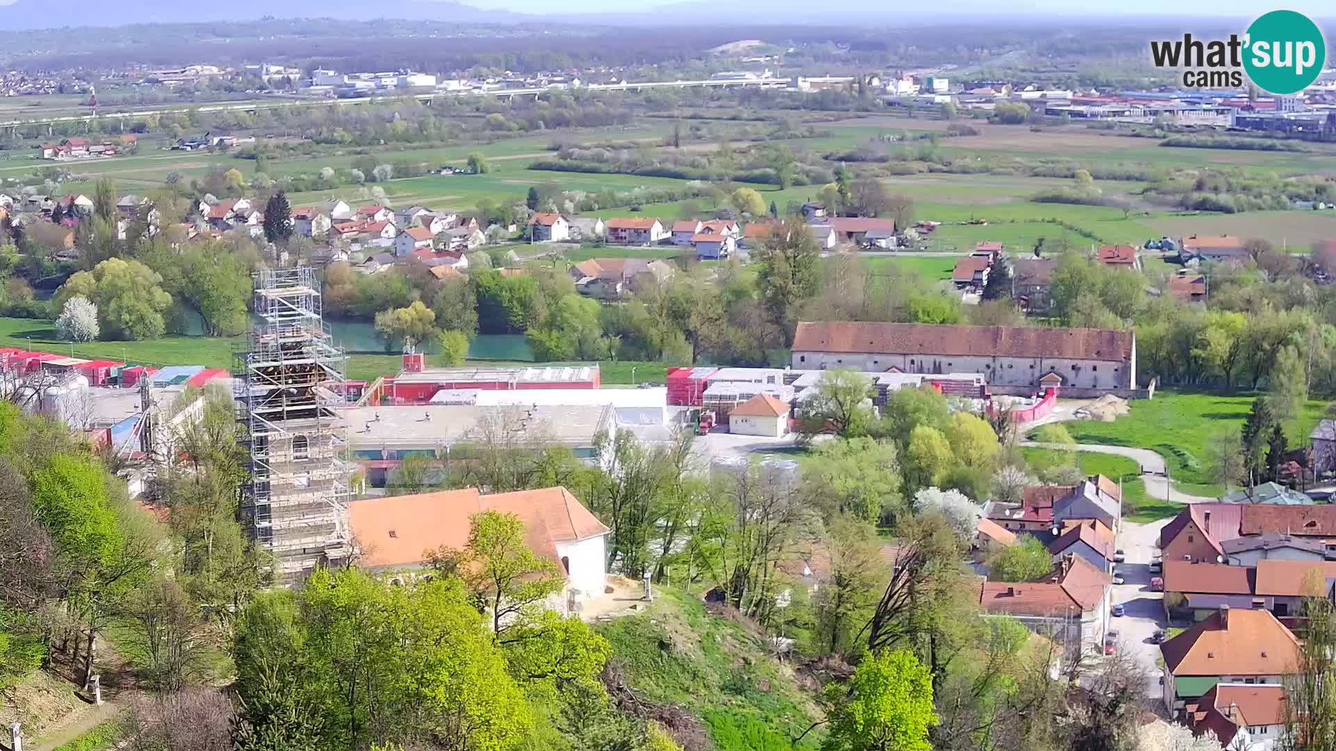 Webcam Castello Dubovac Karlovac – Vista Live sul Castello Storico