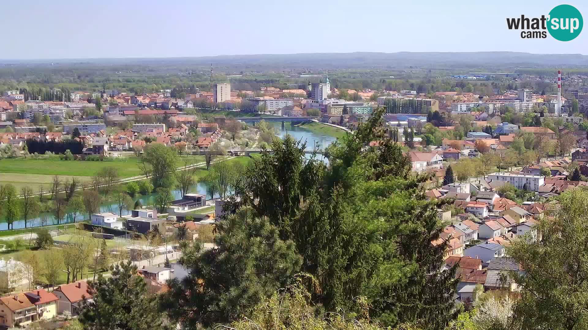 Webcam Karlovac Dubovac Castle – Live View of Karlovac’s Historic Landmark