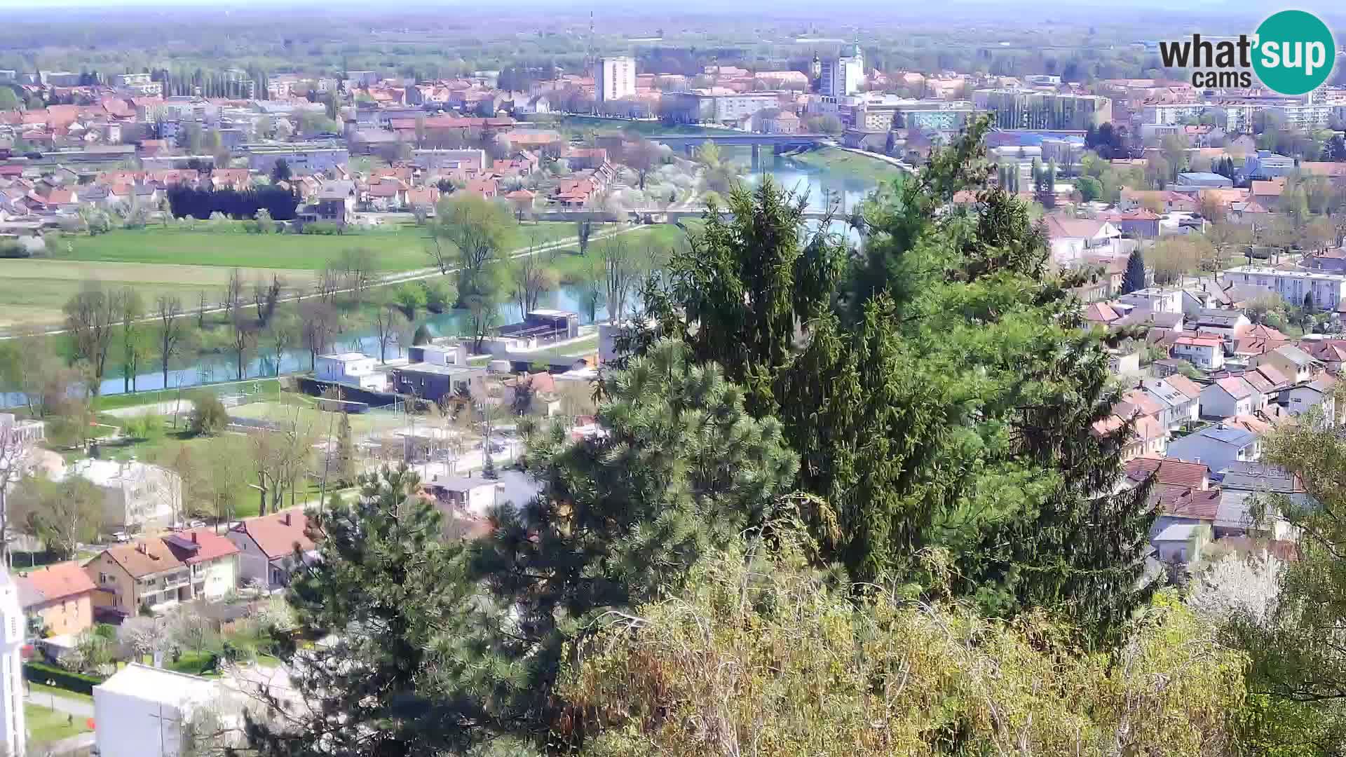 Webcam Karlovac Château Dubovac – Vue en direct de ce monument historique