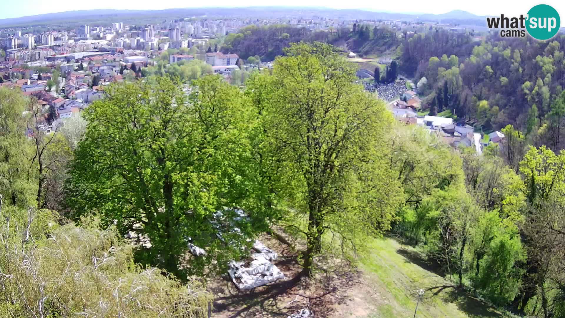 Webcam Karlovac Dubovac Castle – Live View of Karlovac’s Historic Landmark