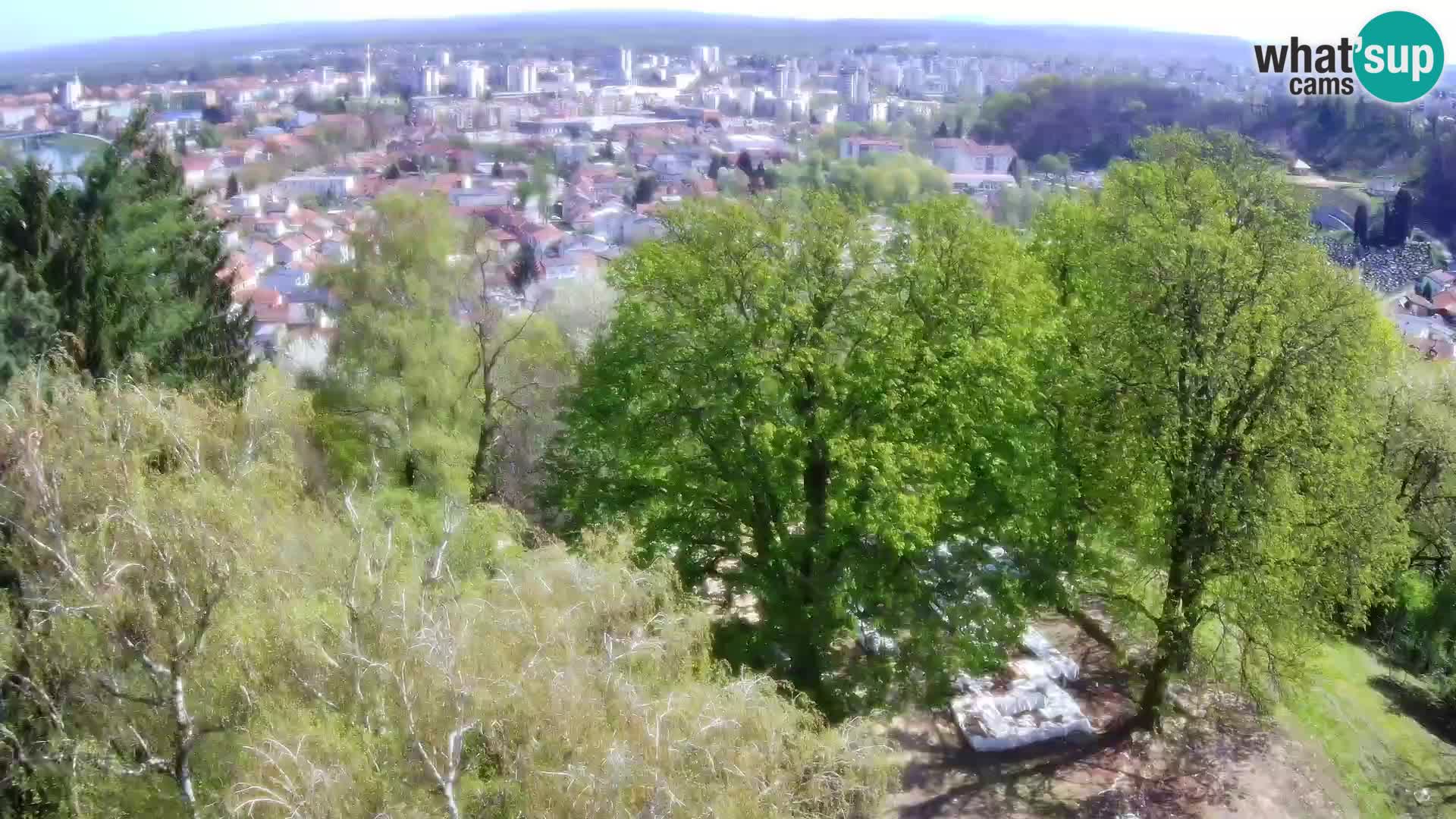 Webcam Karlovac Dubovac Castle – Live View of Karlovac’s Historic Landmark