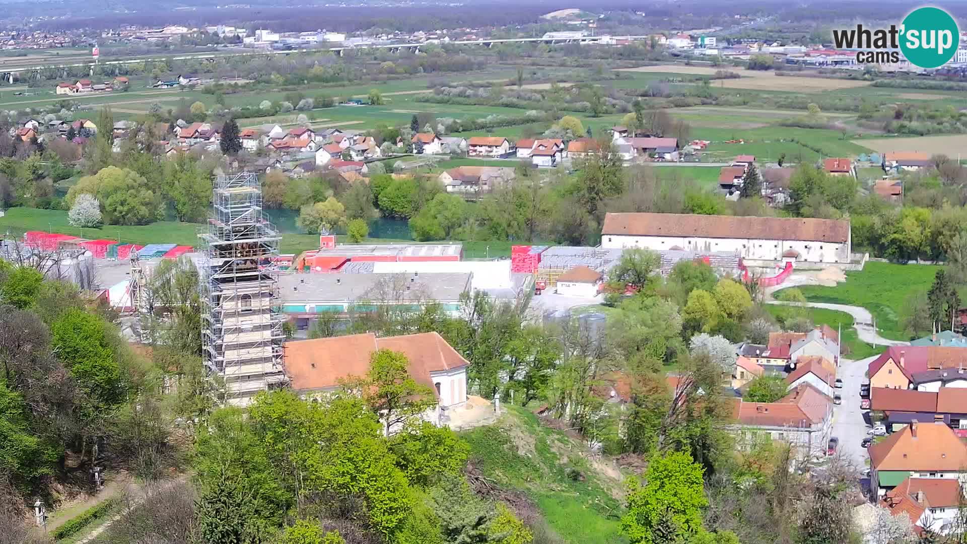 Webcam Castello Dubovac Karlovac – Vista Live sul Castello Storico