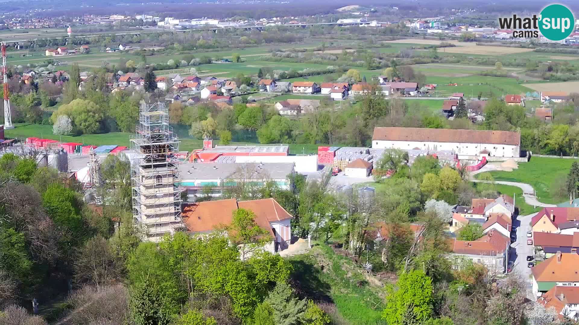 Webcam Karlovac Dubovac Castle – Live View of Karlovac’s Historic Landmark