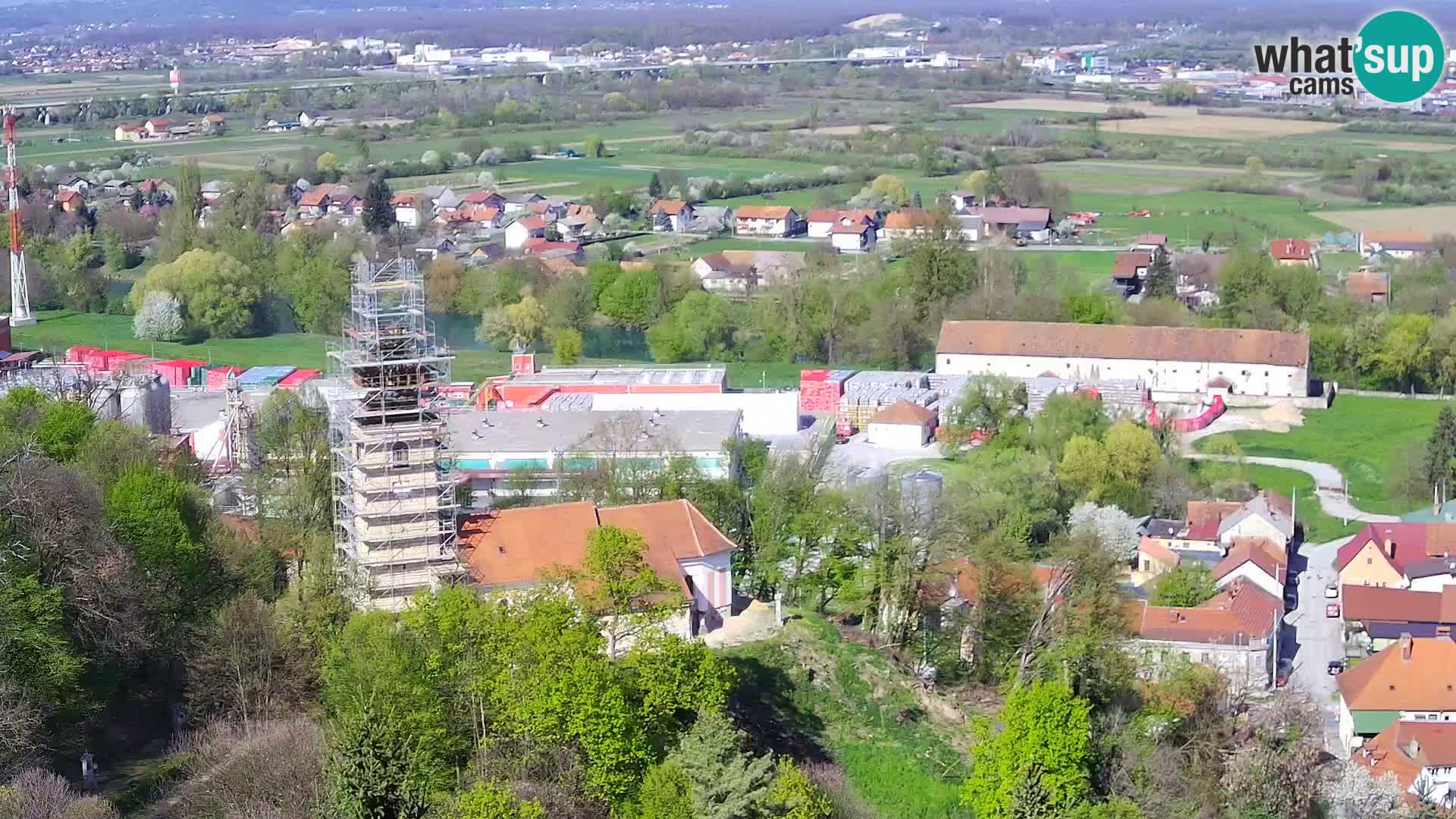 Web kamera Karlovac – Dvorac Dubovac uživo