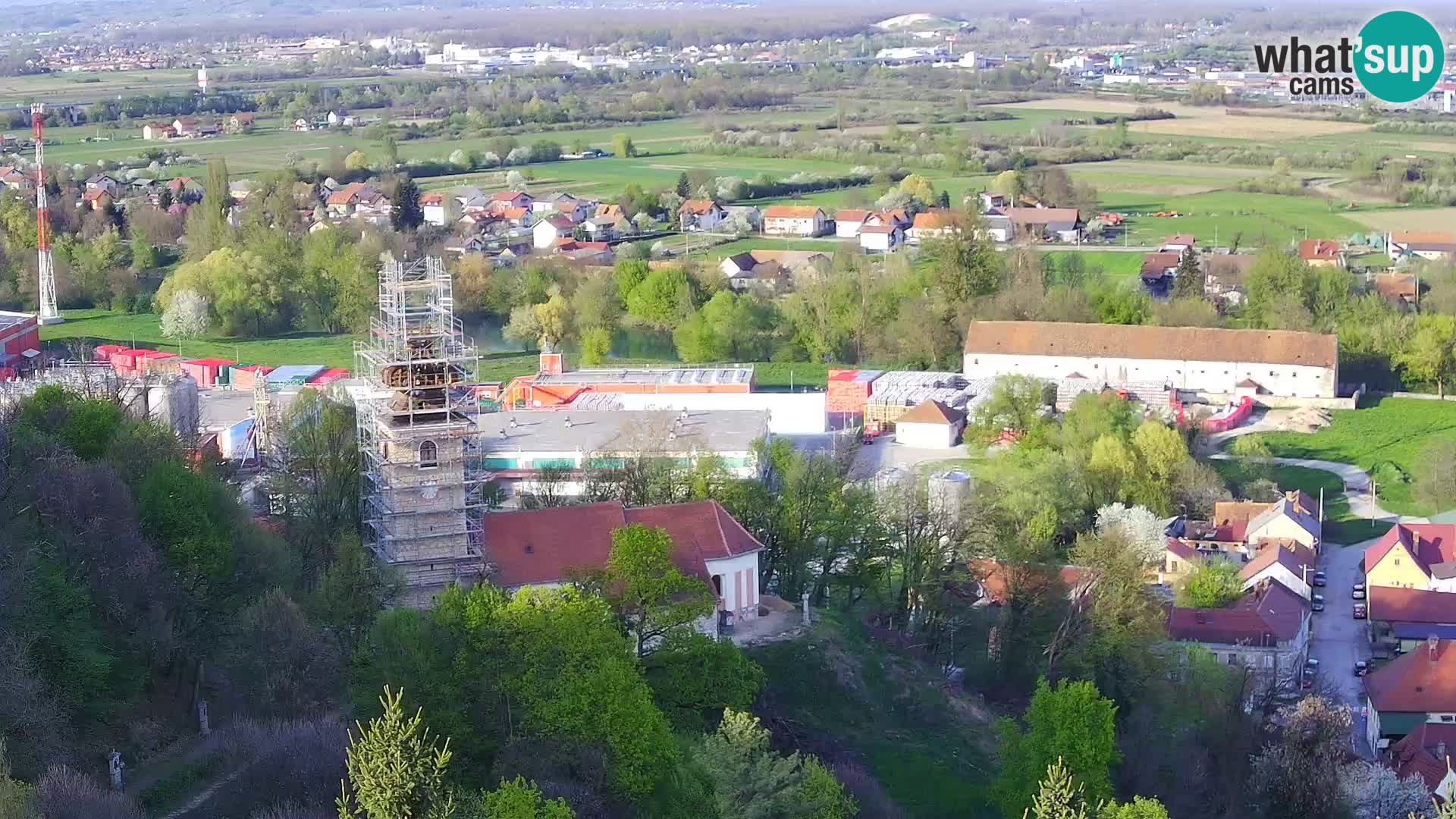 Web kamera Karlovac – Dvorac Dubovac uživo