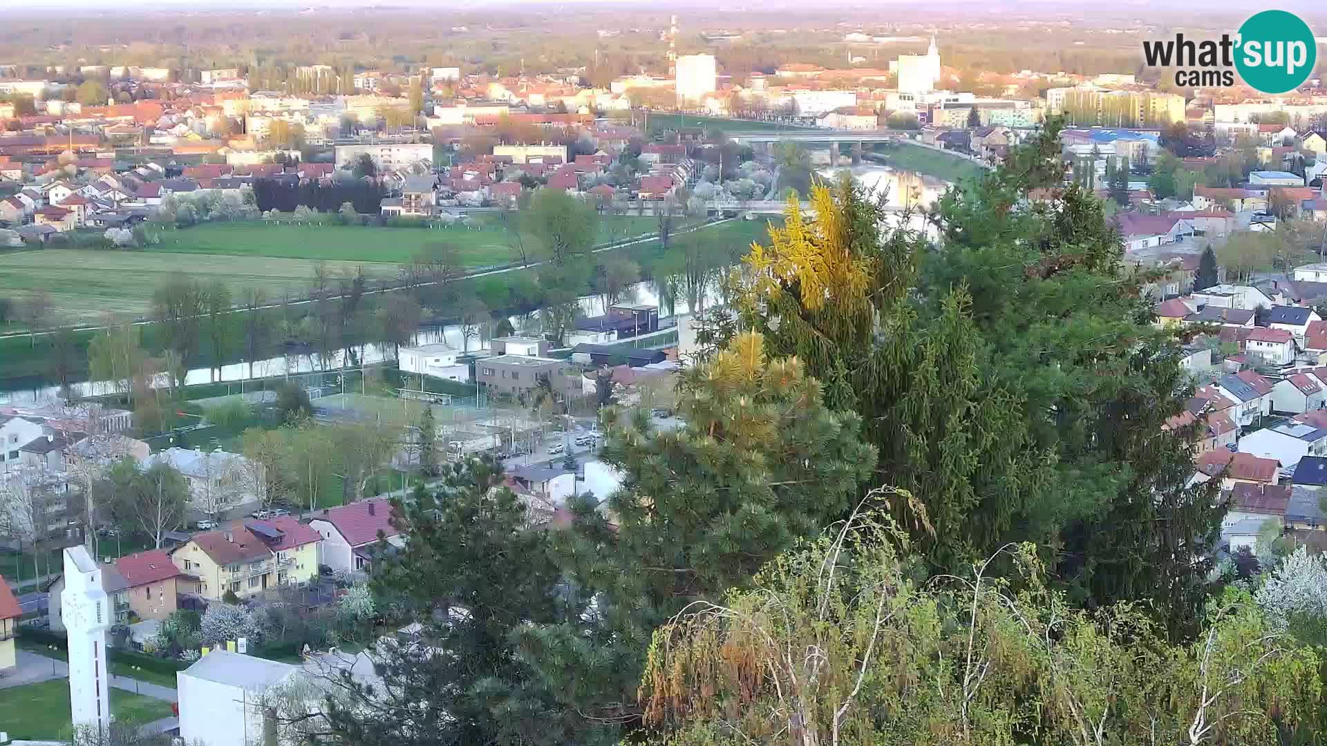 Webcam Karlovac Dubovac Castle – Live View of Karlovac’s Historic Landmark