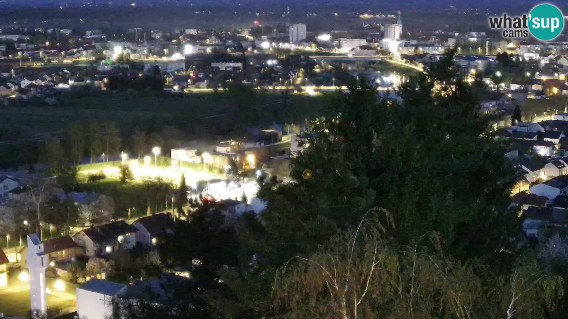 Spletna kamera Karlovac Dubovac grad – Pogled v živo na zgodovinsko znamenitost Karlovca