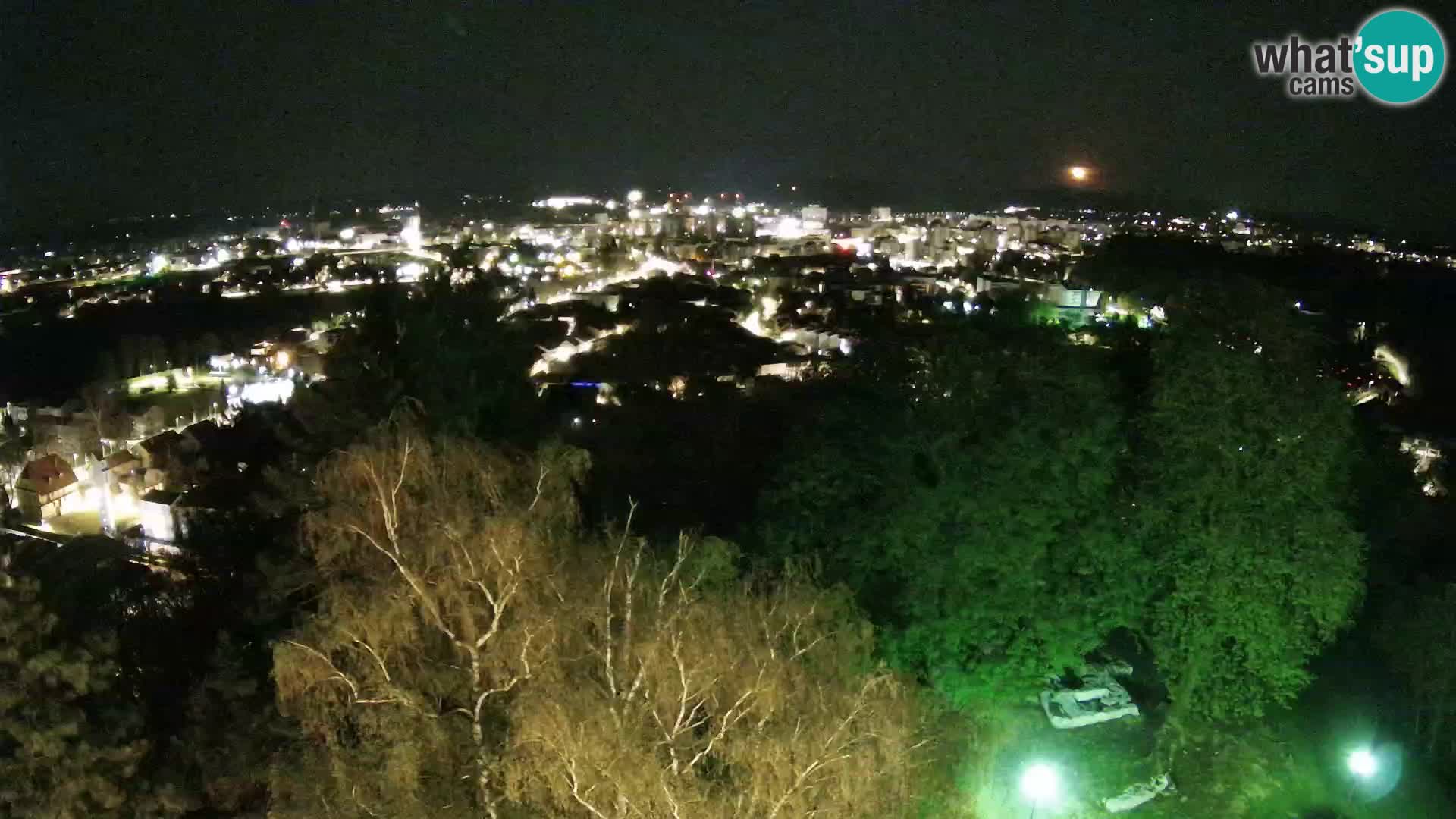 Webcam Karlovac Dubovac Castle – Live View of Karlovac’s Historic Landmark