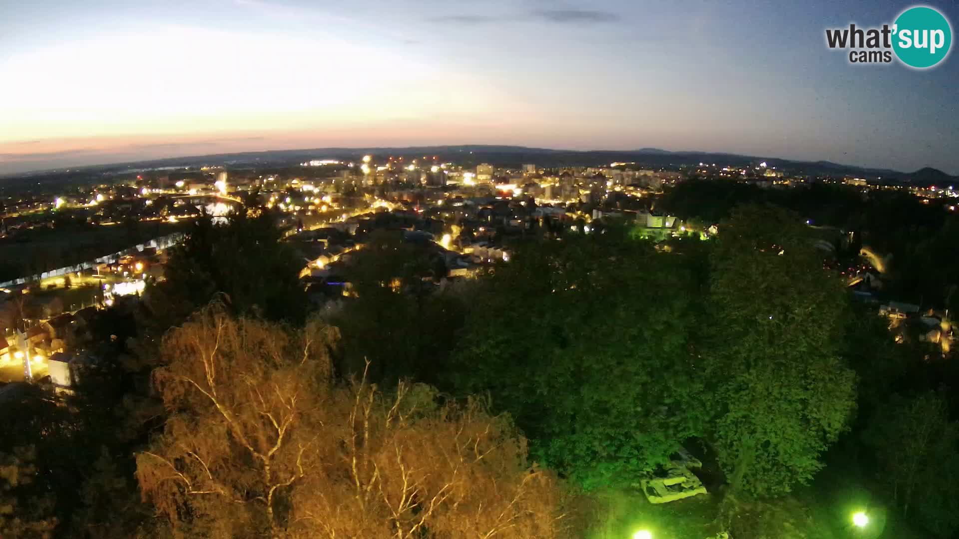 Webcam Karlovac Château Dubovac – Vue en direct de ce monument historique