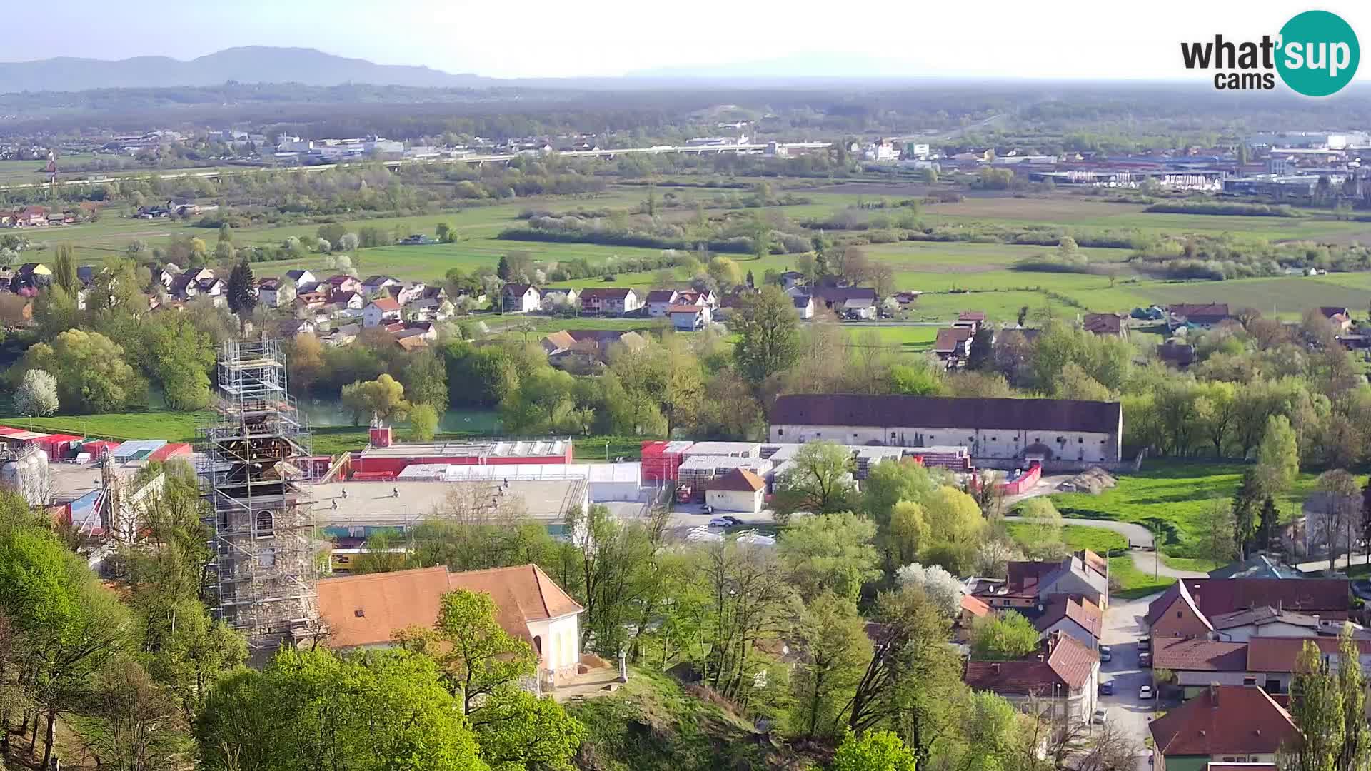 Webcam Karlovac Dubovac Castle – Live View of Karlovac’s Historic Landmark