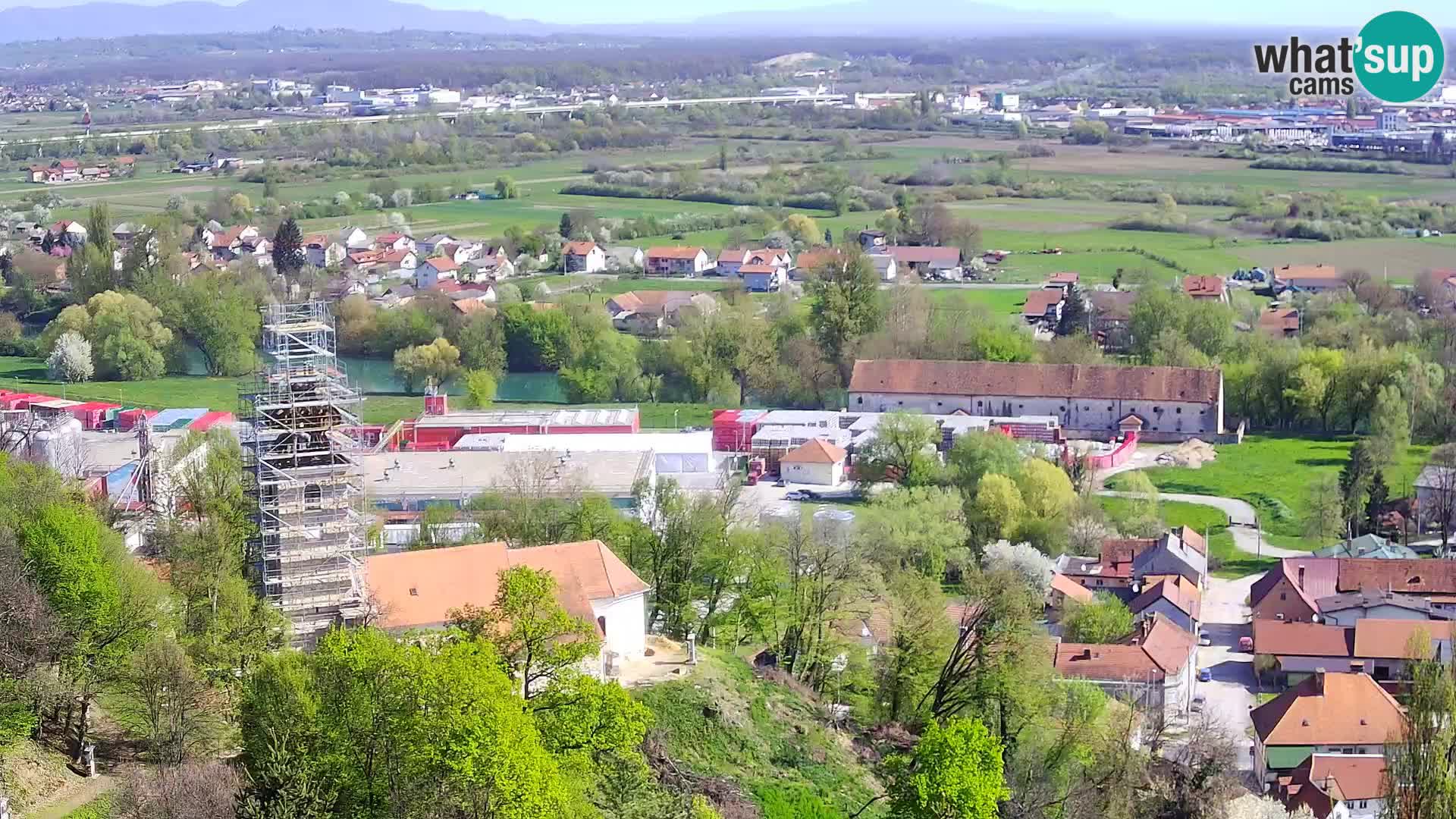 Web kamera Karlovac – Dvorac Dubovac uživo