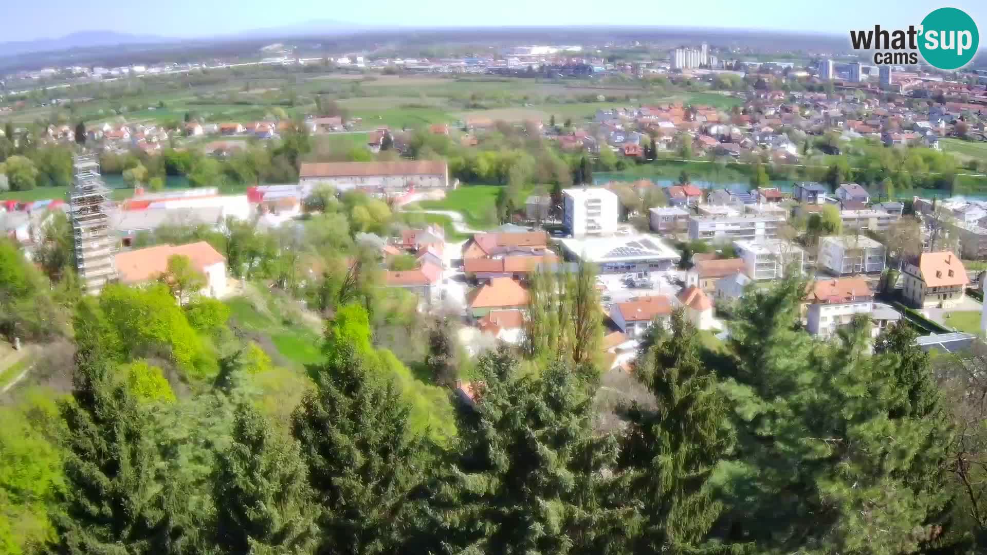Webcam Karlovac Dubovac Castle – Live View of Karlovac’s Historic Landmark